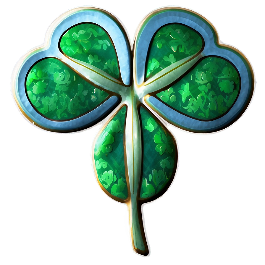 Realistic Shamrock Graphic Png 05242024 PNG