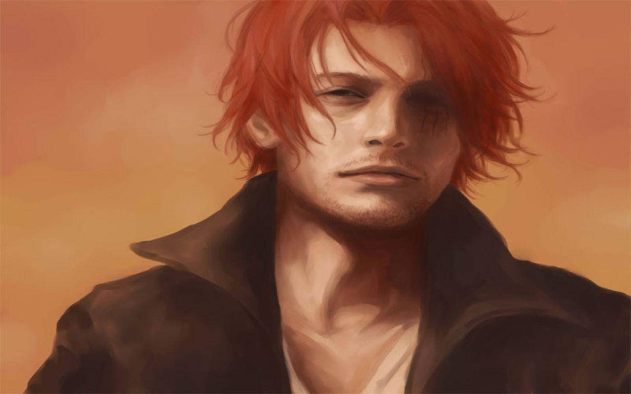 Realistic Shanks One Piece Wallpaper