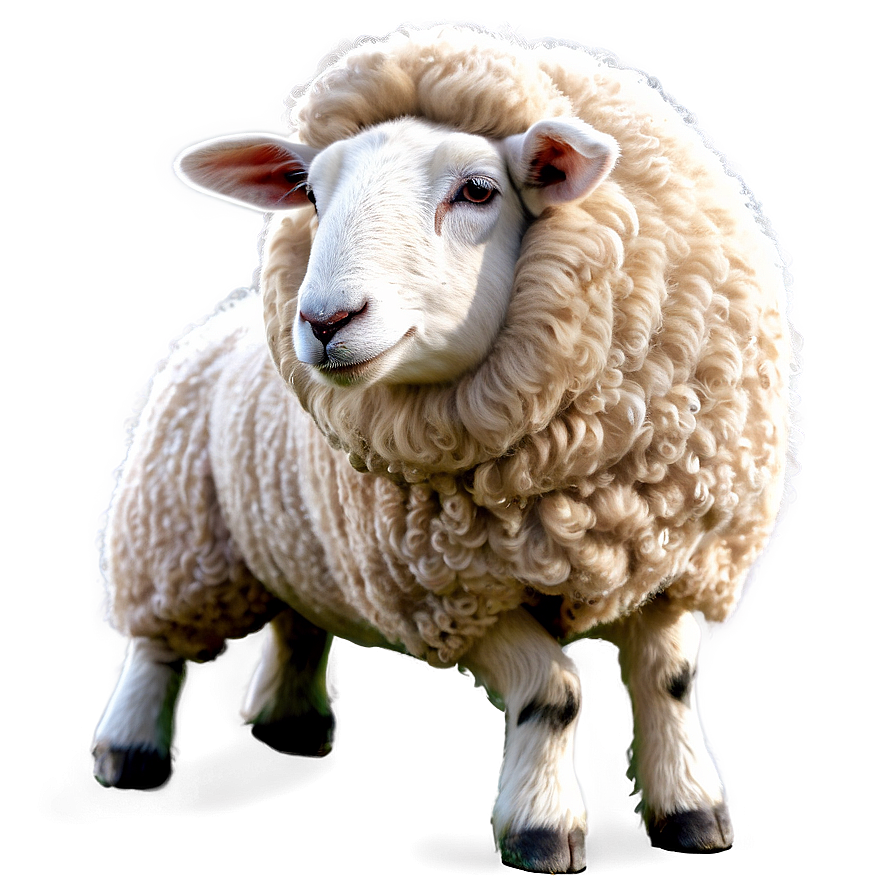 Download Realistic Sheep Png Gpe | Wallpapers.com