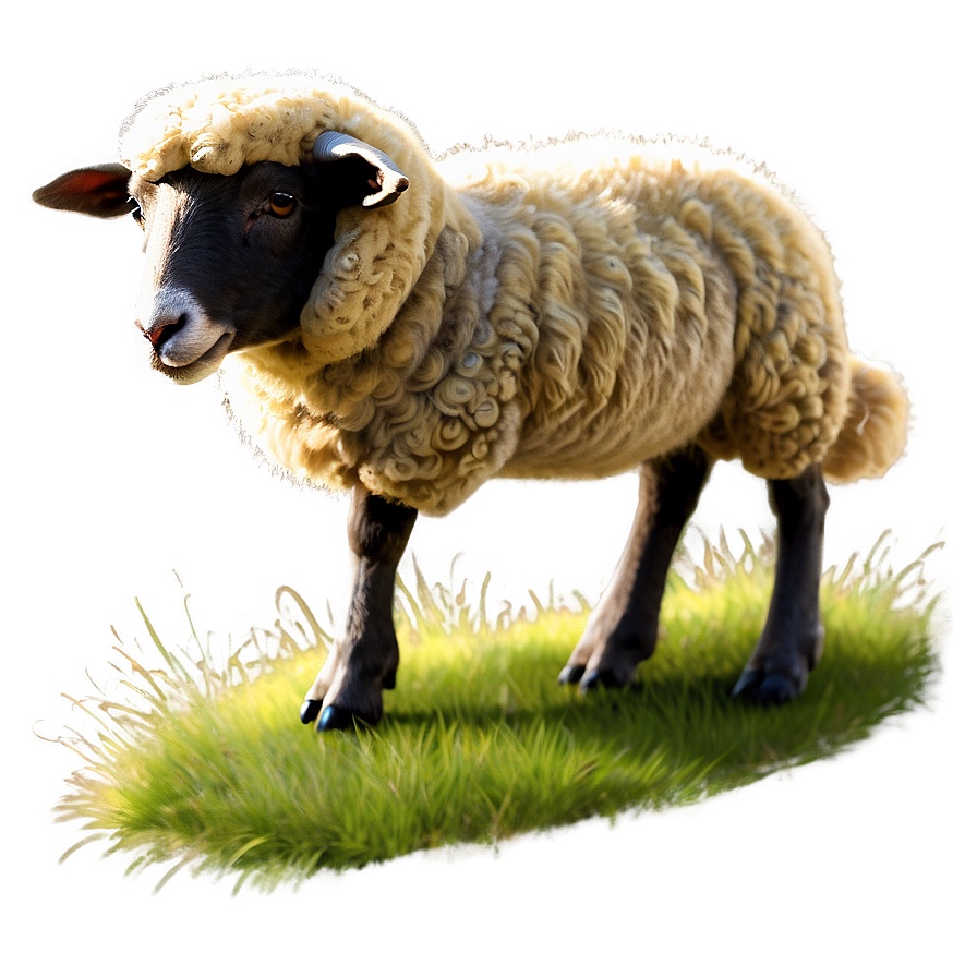 Download Realistic Sheep Png Iio | Wallpapers.com