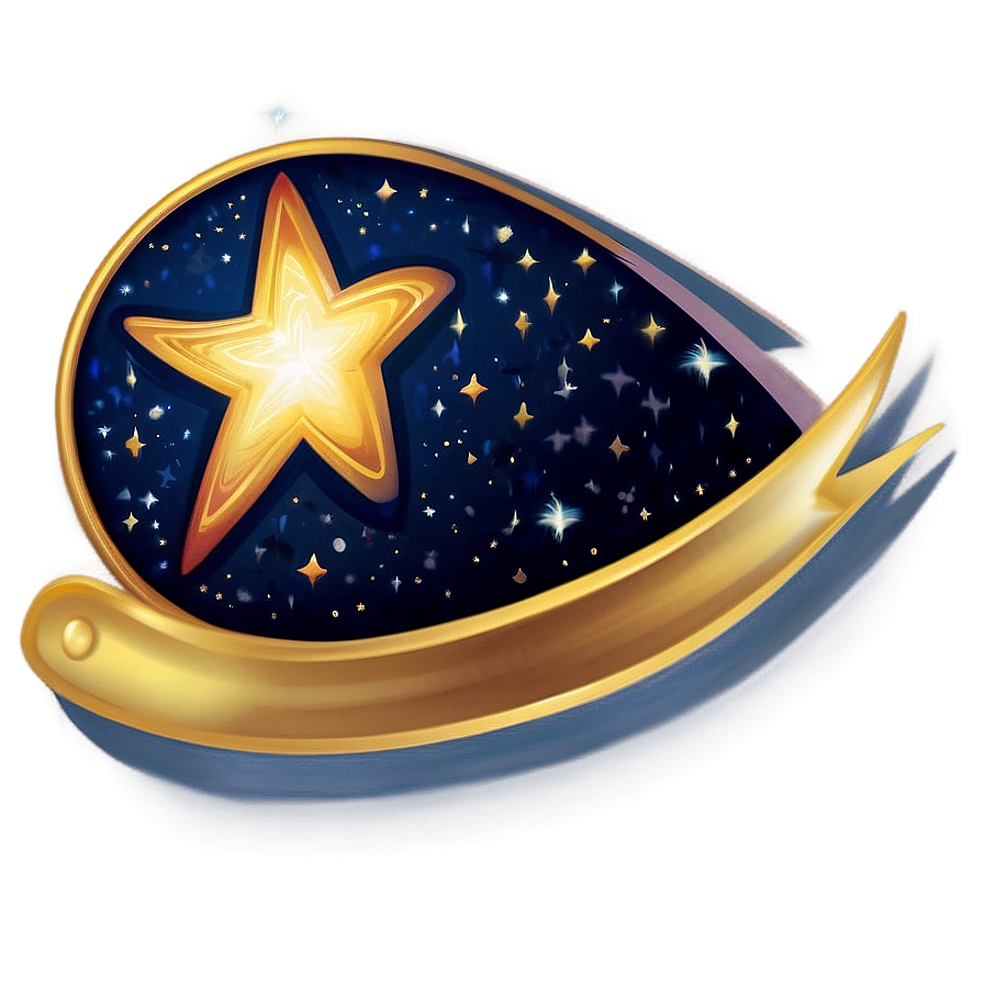 Realistic Shooting Star Bright Png 66 PNG