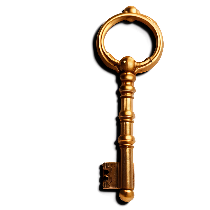 Realistic Skeleton Key Design Png Vqy PNG