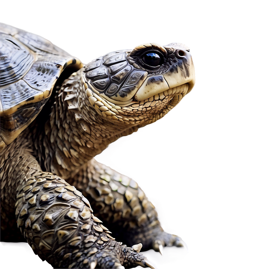 Realistic Snapping Turtle Illustration Png Tbv PNG