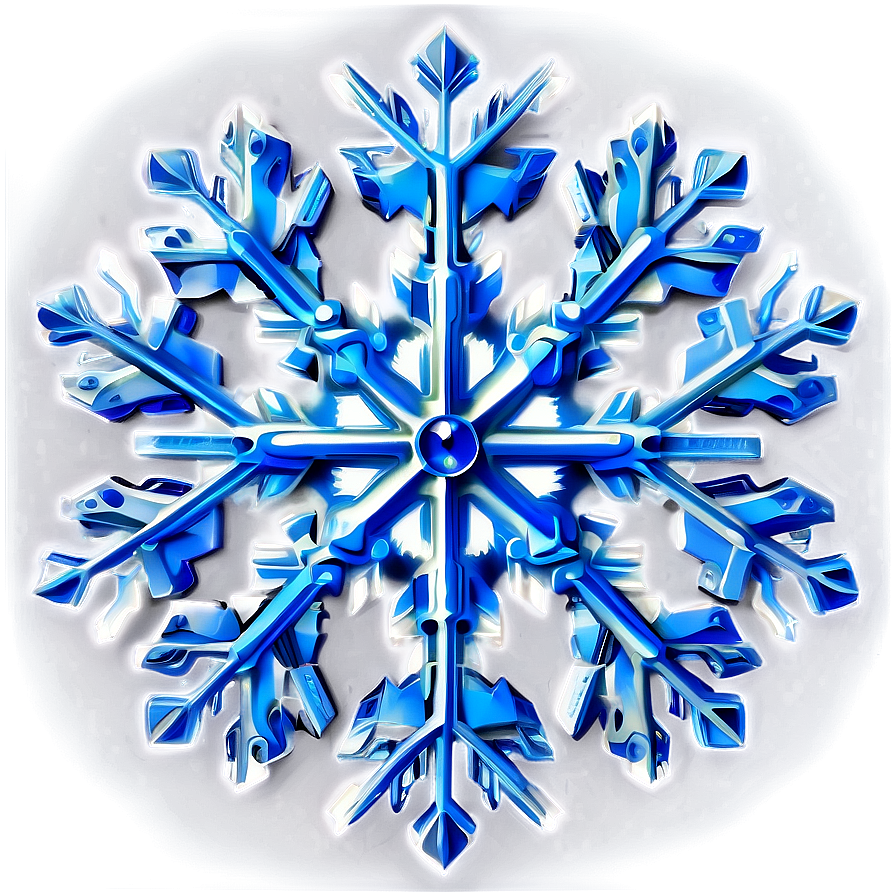 Realistic Snowflake Image Png 05252024 PNG