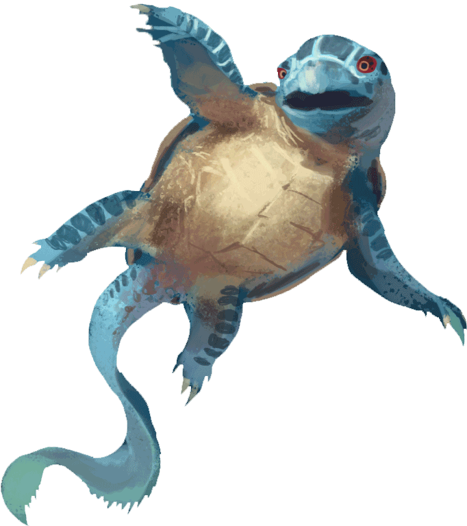 Realistic Squirtle Artwork PNG