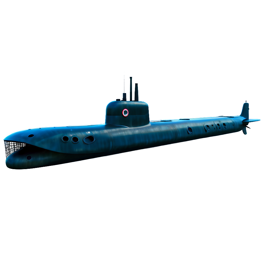 Realistic Submarine Image Png Cay18 PNG