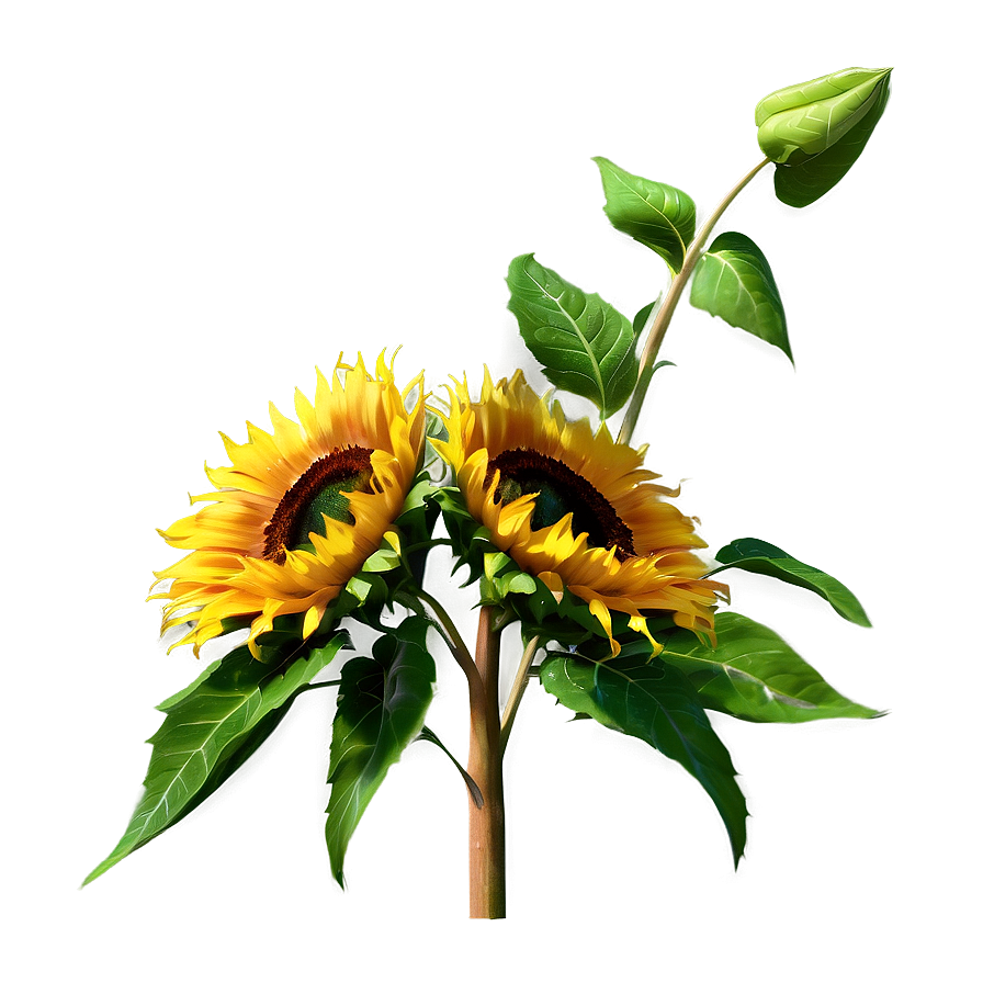 Realistic Sunflower Png 05032024 PNG