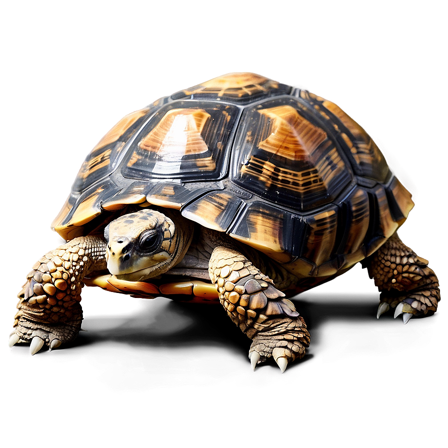 Realistic Tortoise Illustration Png Ewf PNG