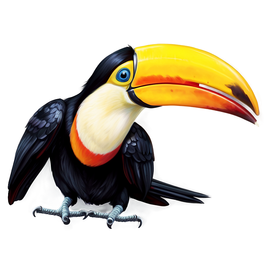 Realistic Toucan Image Png Jto PNG