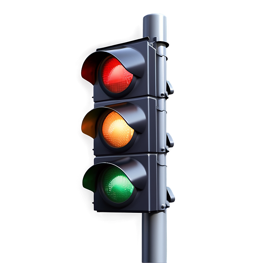 Download Realistic Traffic Light Closeup Png Vpu | Wallpapers.com