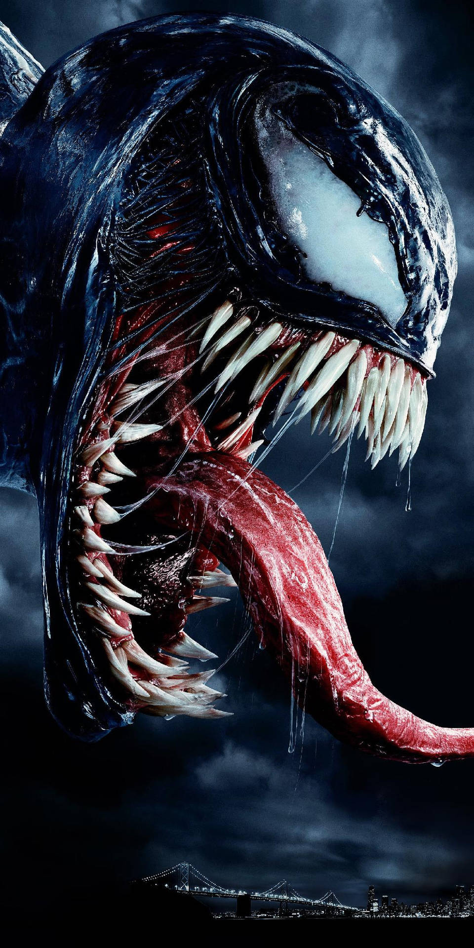 Venom's Rage Red Wallpapers - Aesthetic HD Marvel Wallpapers
