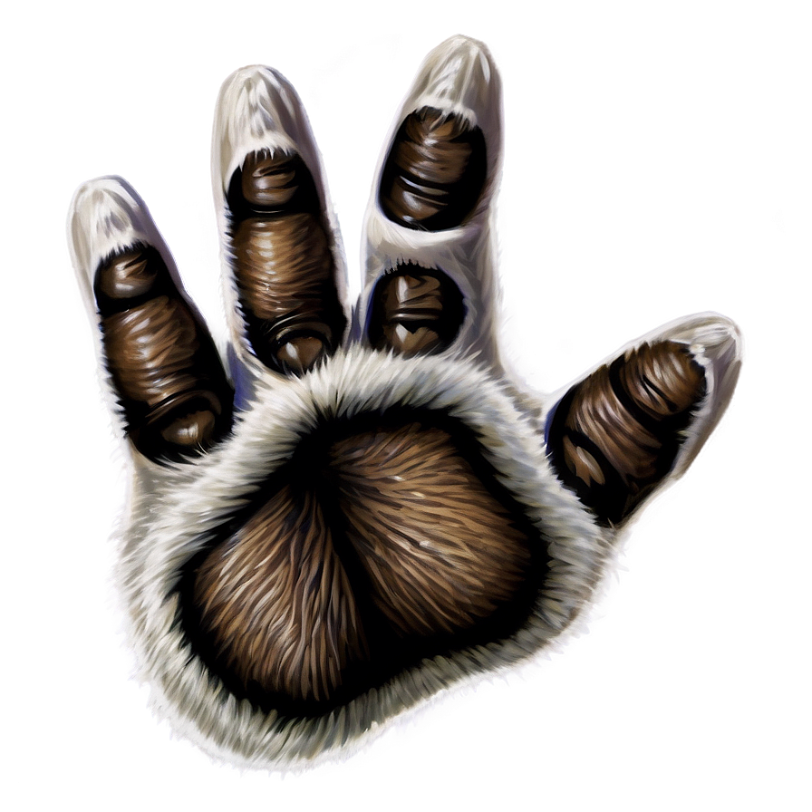 Download Realistic Wolf Paws Png Dyc97 | Wallpapers.com