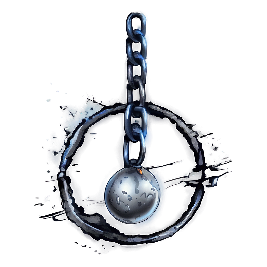 Realistic Wrecking Ball Illustration Png Ekx69 PNG