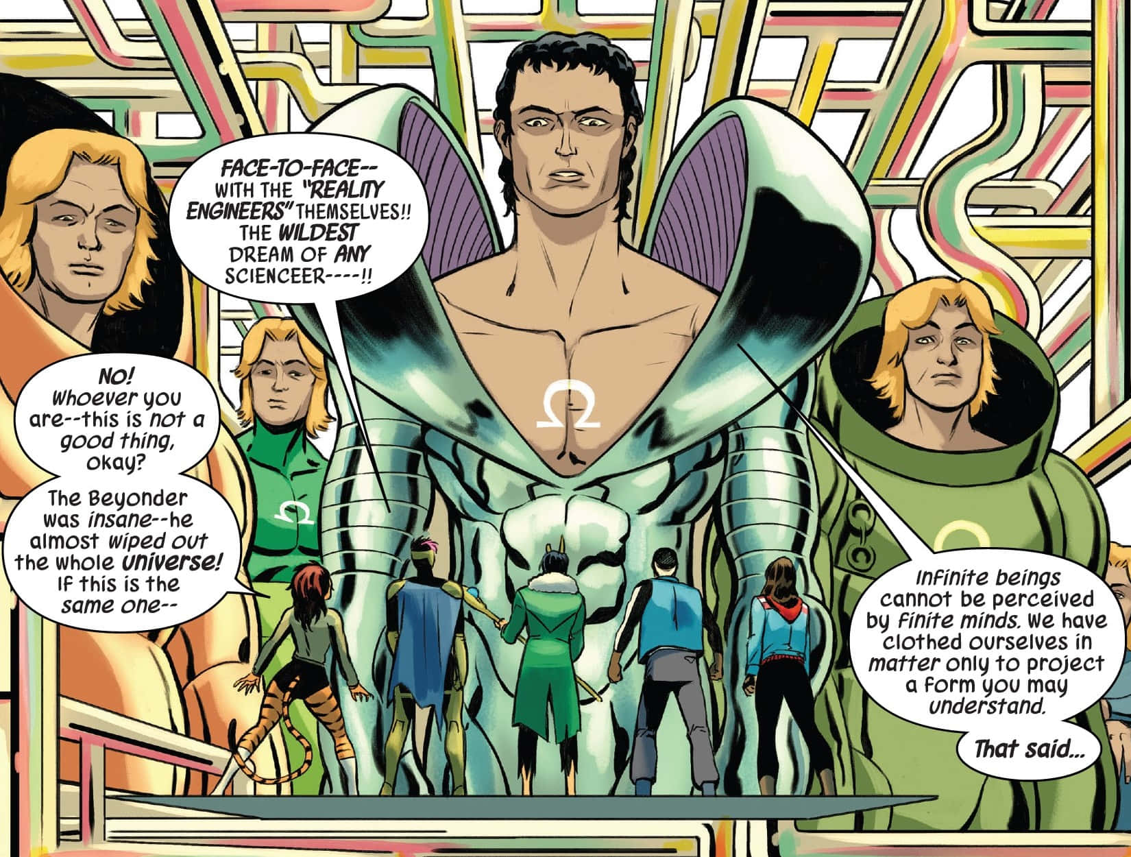 Reality Engineers Confrontation Wallpaper