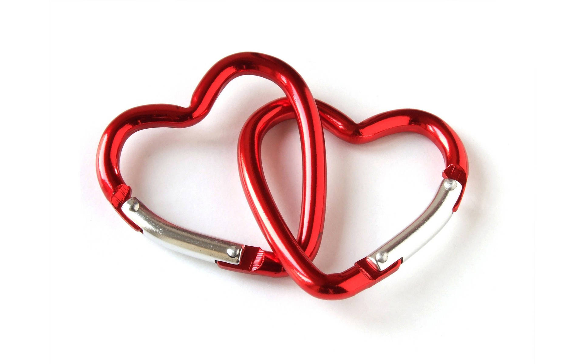 Really Cool Love Heart-shaped Carabiners Wallpaper