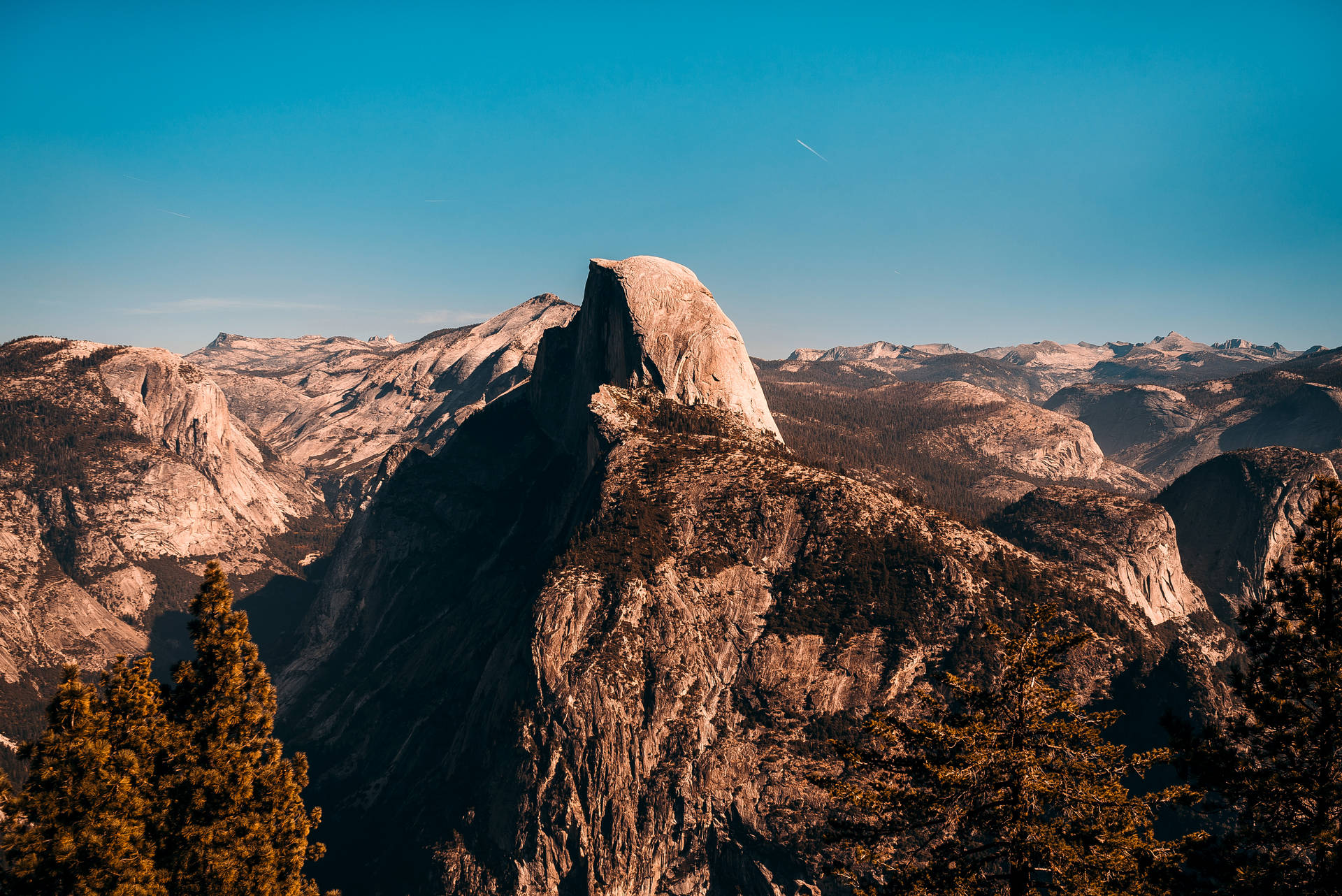 Really Cool Yosemite Half Dome