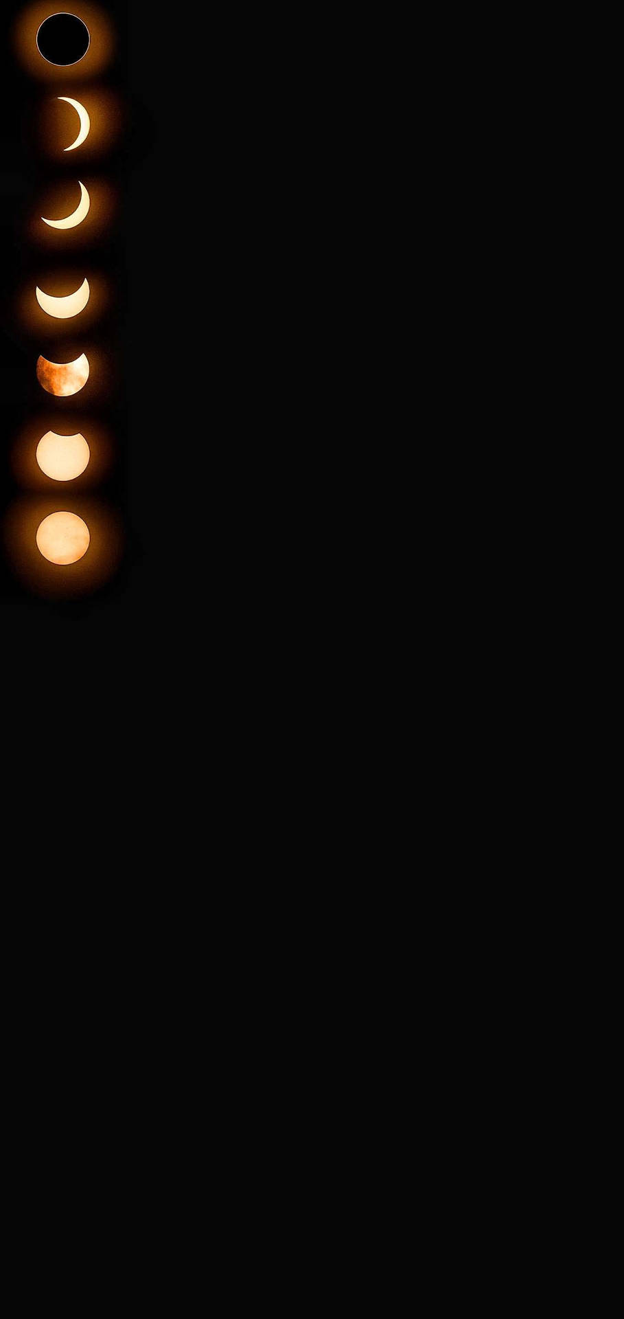 Realme 6 Punch Hole Eclipse Wallpaper