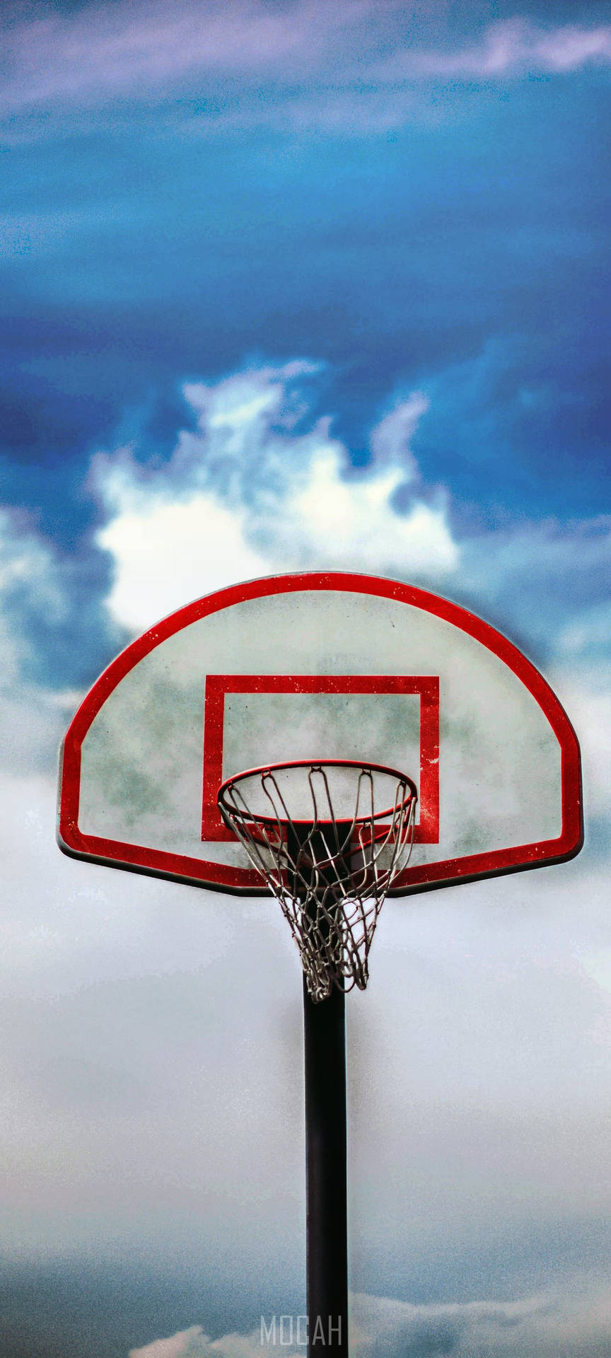 Realme 7 Pro Basketball Hoop Wallpaper