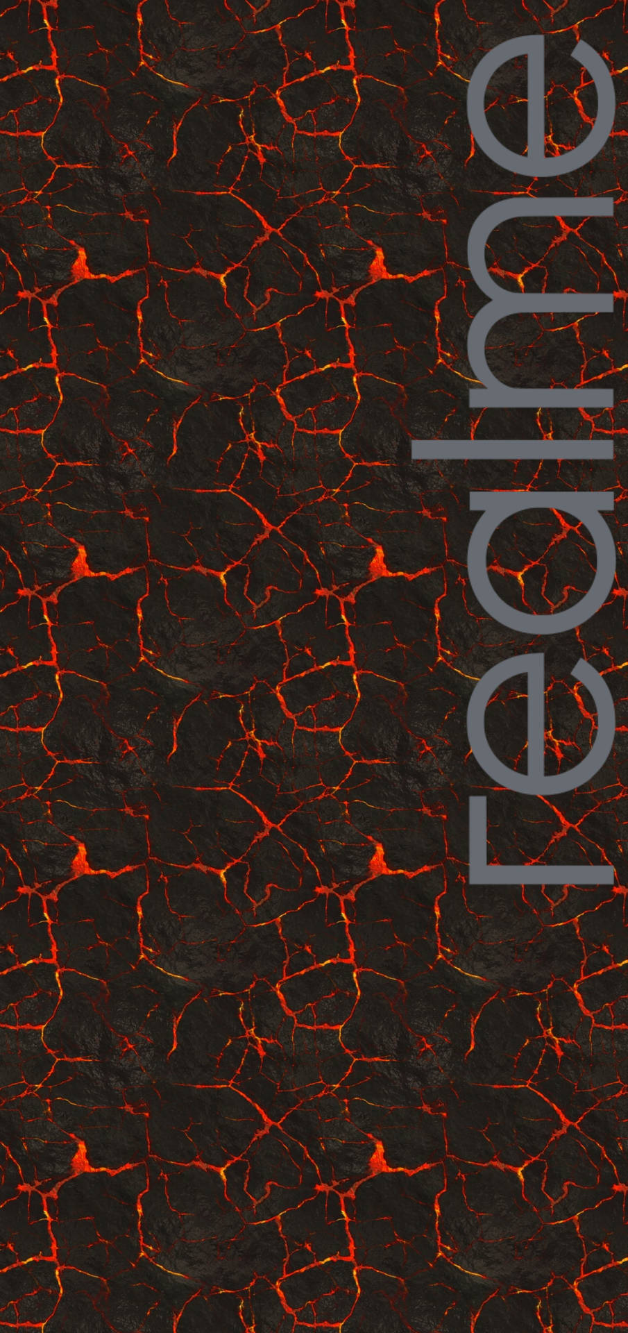 Realmelogotypen Magma Wallpaper