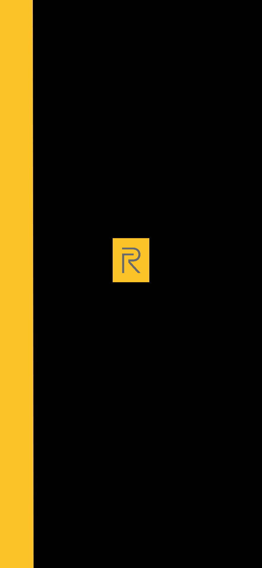 Realme Logo R Wallpaper