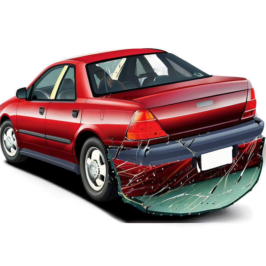 Rear-end Collision Car Png Fod16 PNG