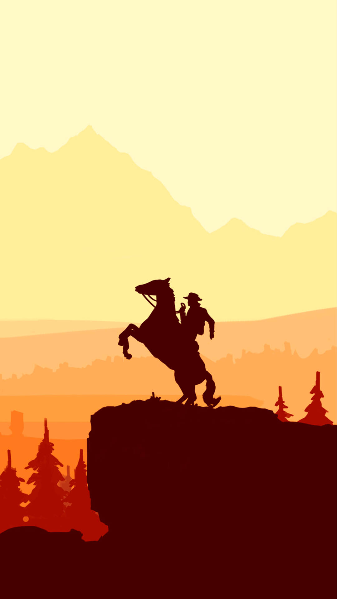 Rearing Horse Red Dead Redemption Ii Phone