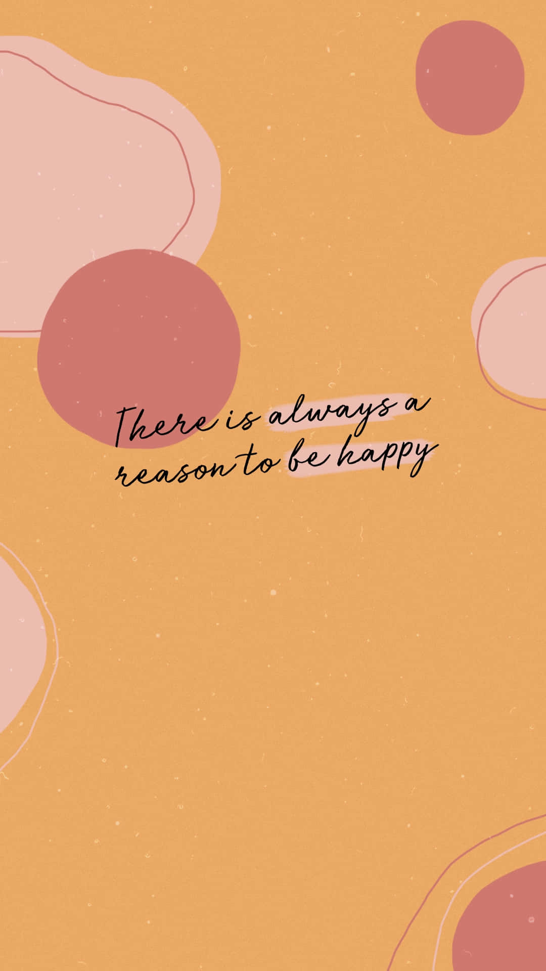 Reason To Be Happy_ Aesthetic Quote Wallpaper