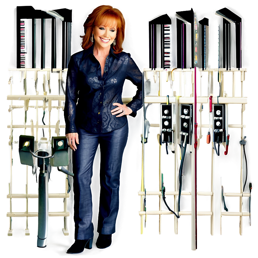 Reba Mcentire In Studio Png Rvj12 PNG