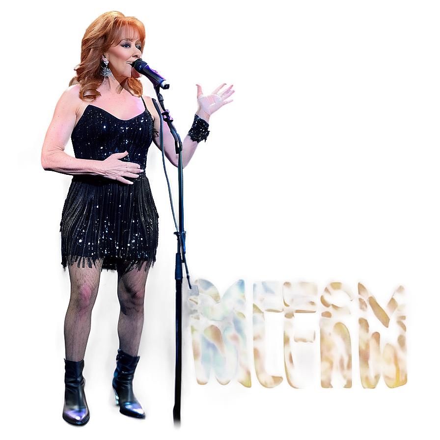 Reba Mcentire Live Performance Png Qhe PNG