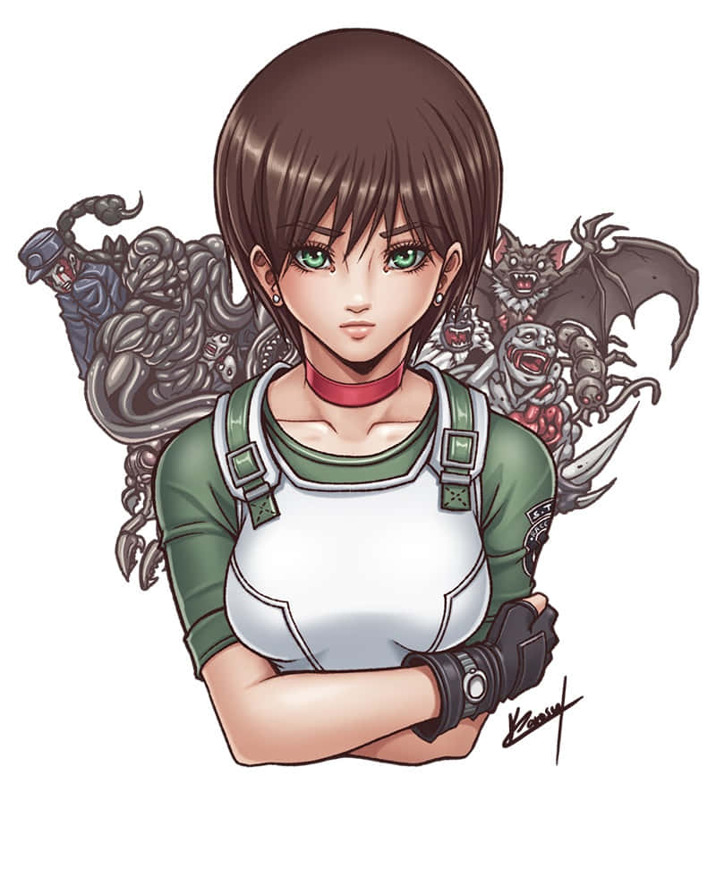 "rebecca Chambers - A Character Icon In The Resident Evil Series" Wallpaper