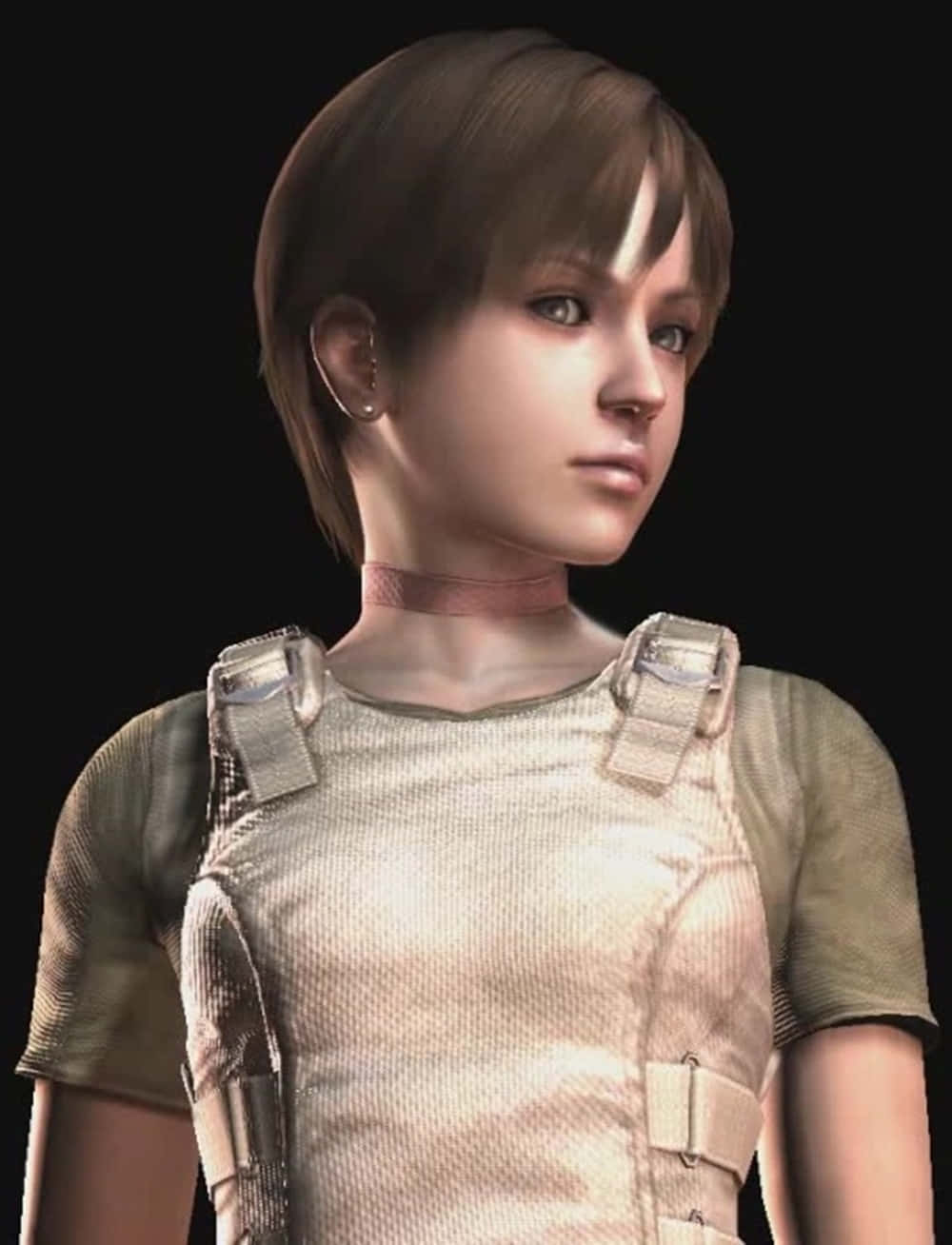 Rebecca Chambers In Action Wallpaper