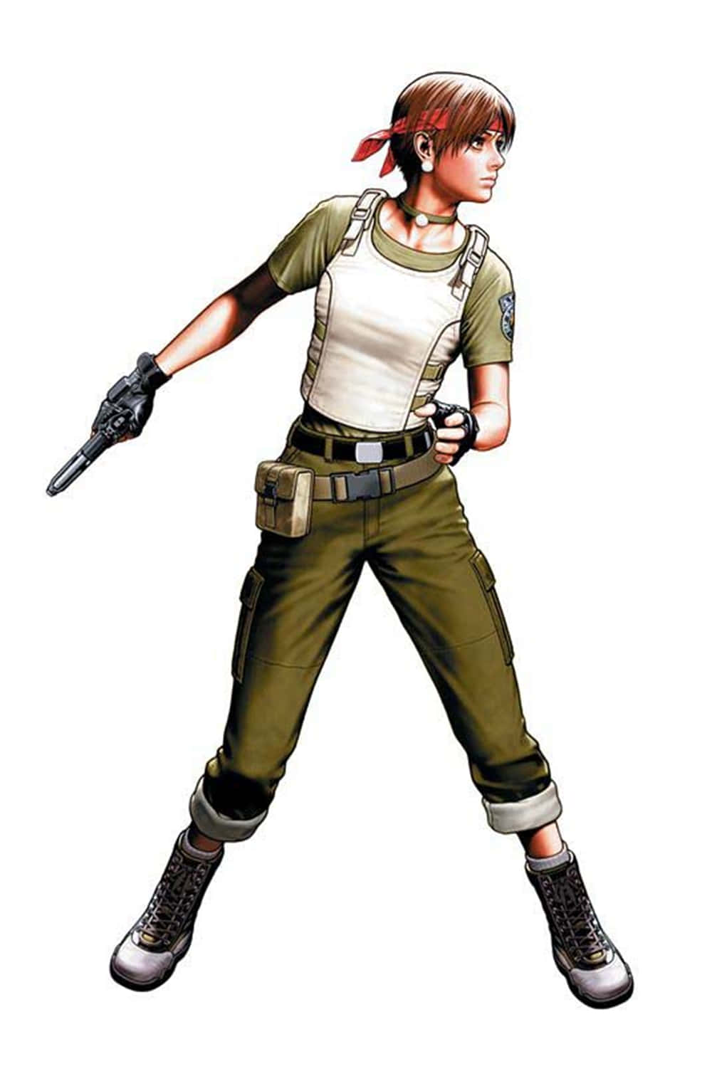 "rebecca Chambers - The Resilient Combat Medic Of Resident Evil" Wallpaper