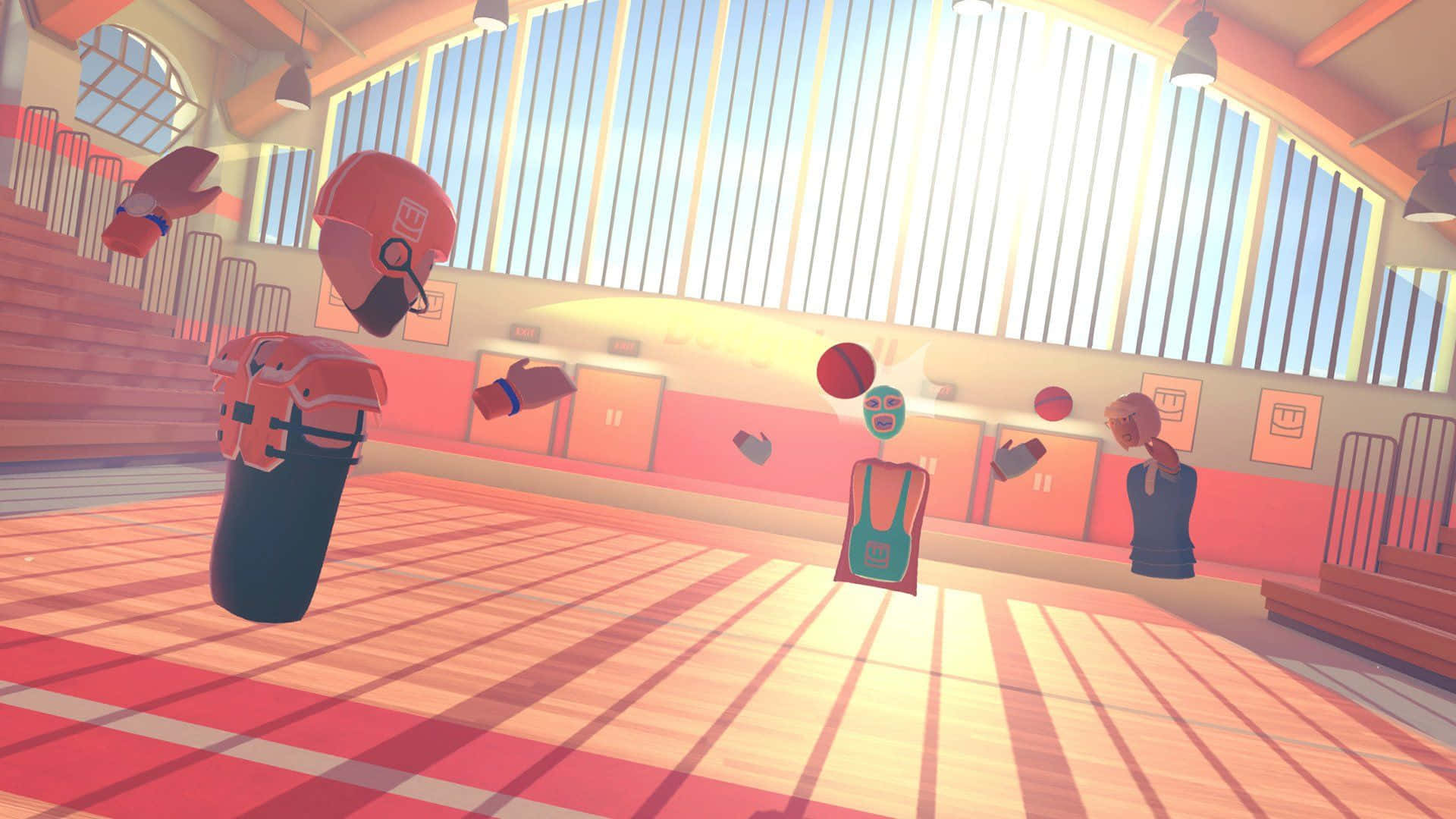 Rec Room Virtual Gymnasium Wallpaper