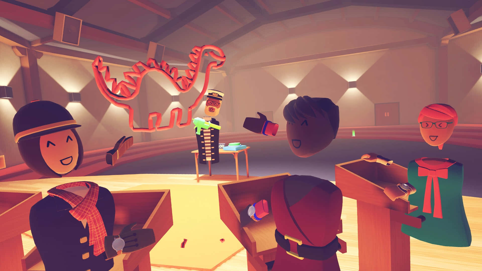 Rec Room Virtual Reality Friends Gathering Wallpaper