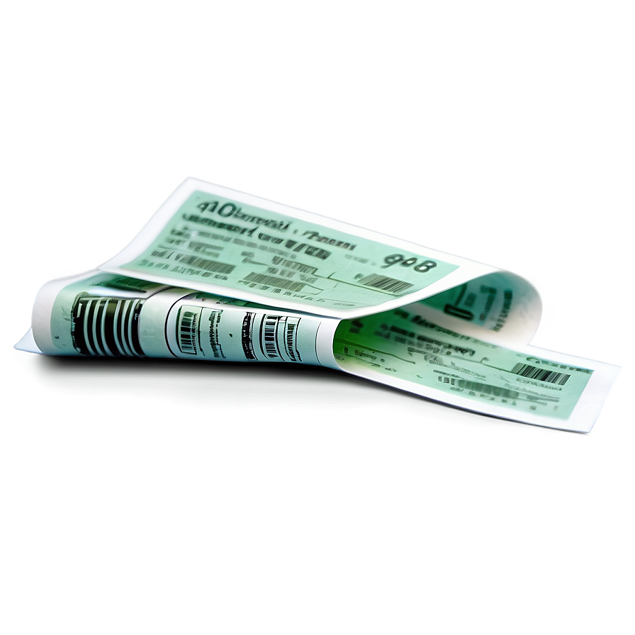 Receipt Icon Png 06122024 PNG