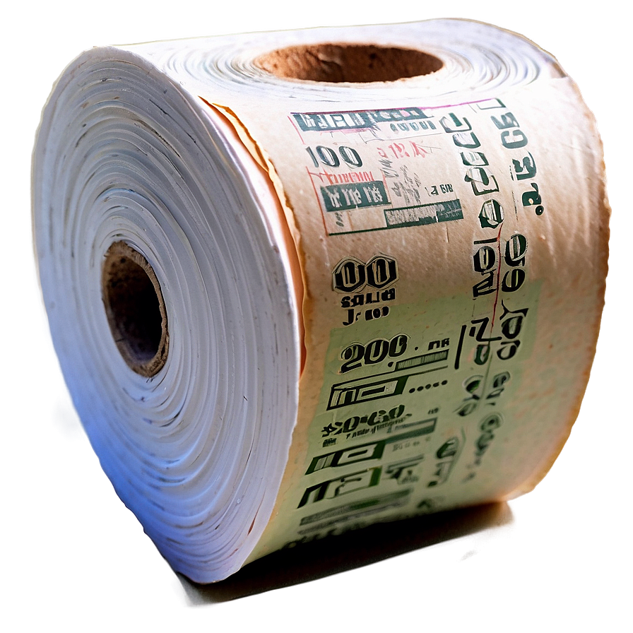 Receipt Roll Png Ooe PNG