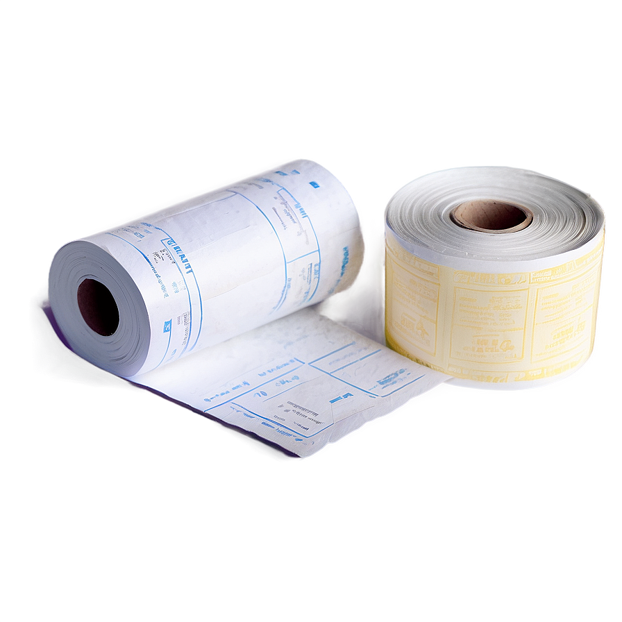 Receipt Roll Png Wkp PNG