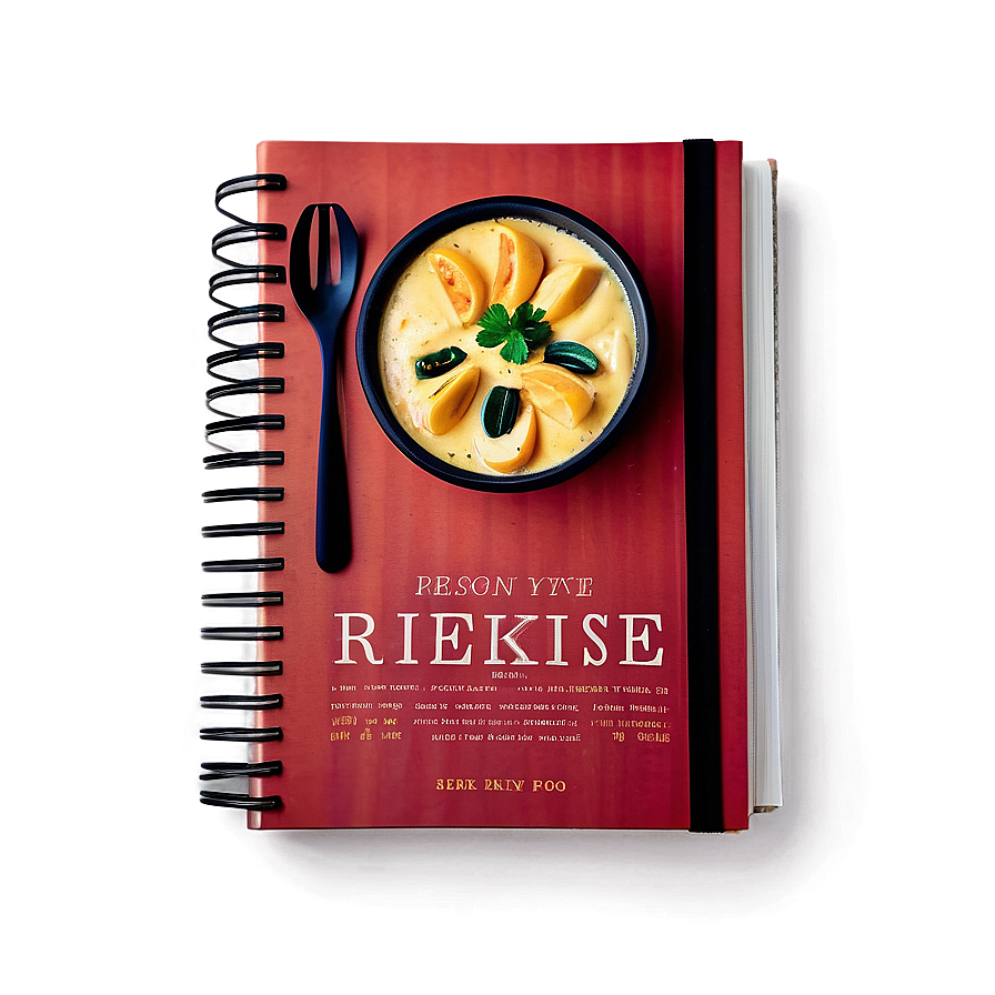 Recipe Cookbook Design Png Txj PNG