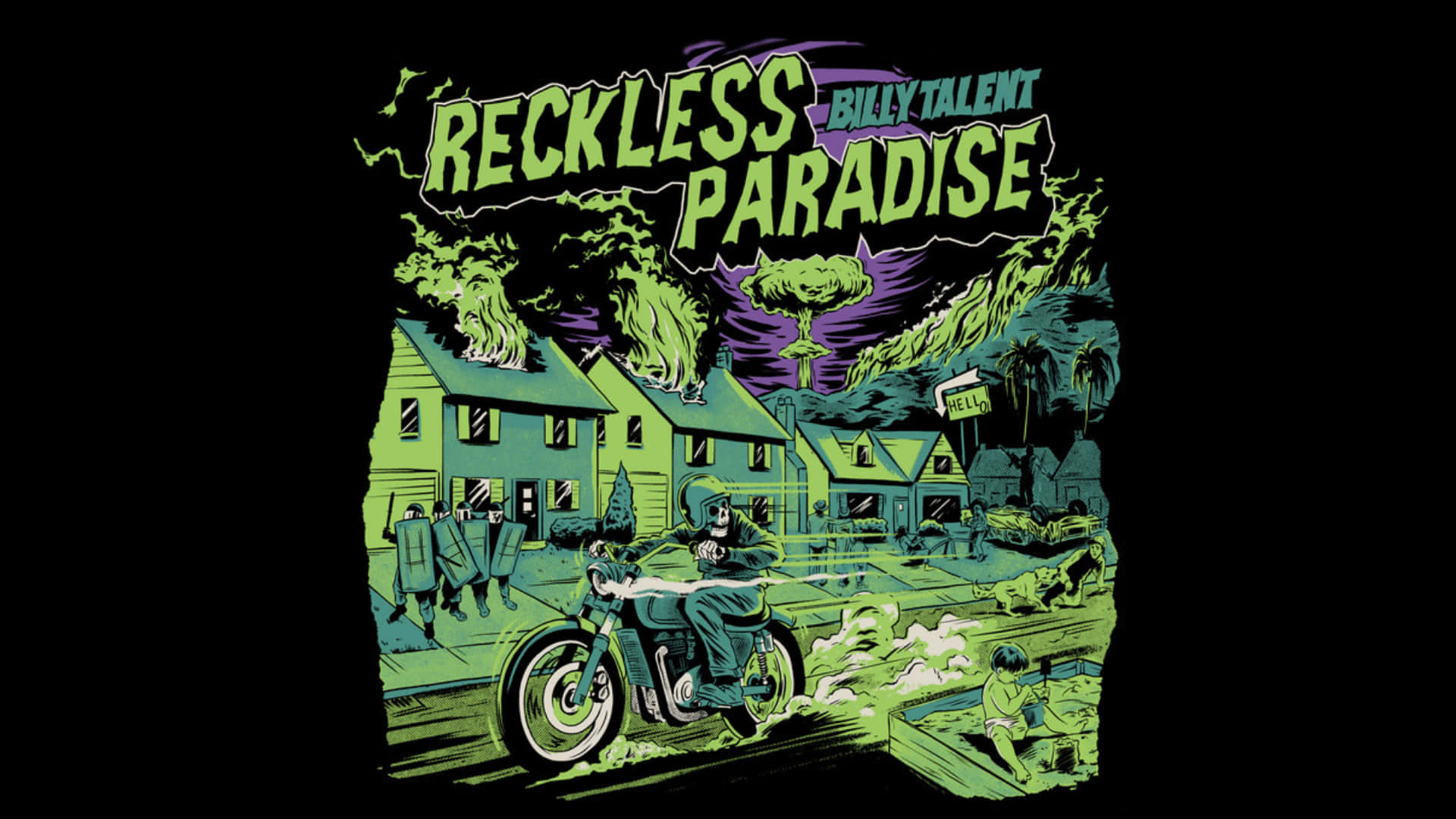 Reckless Paradise By Billy Talent Wallpaper