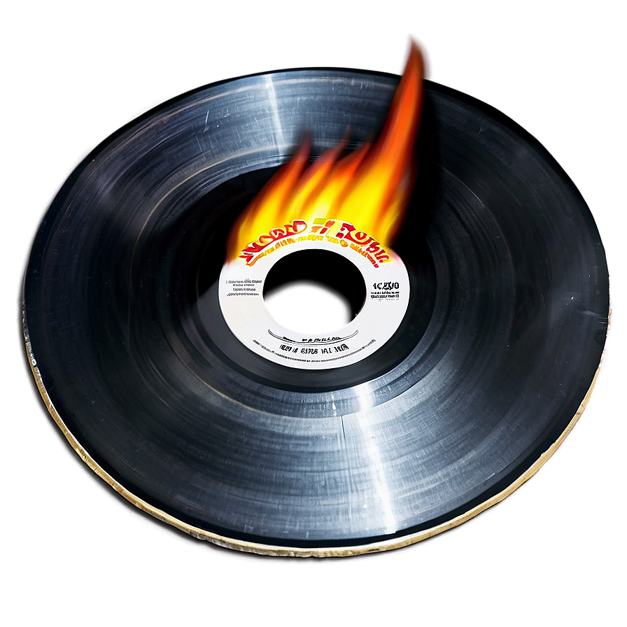 Record On Fire Png Gjn PNG