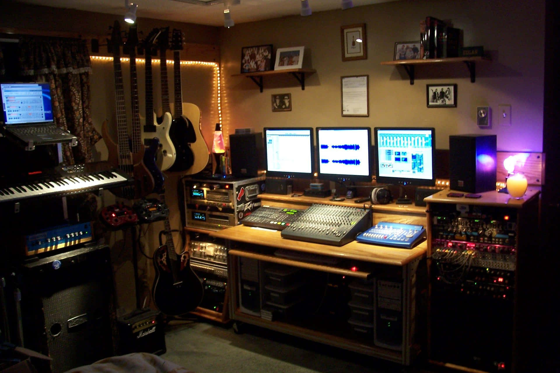 A Room With A Music Studio