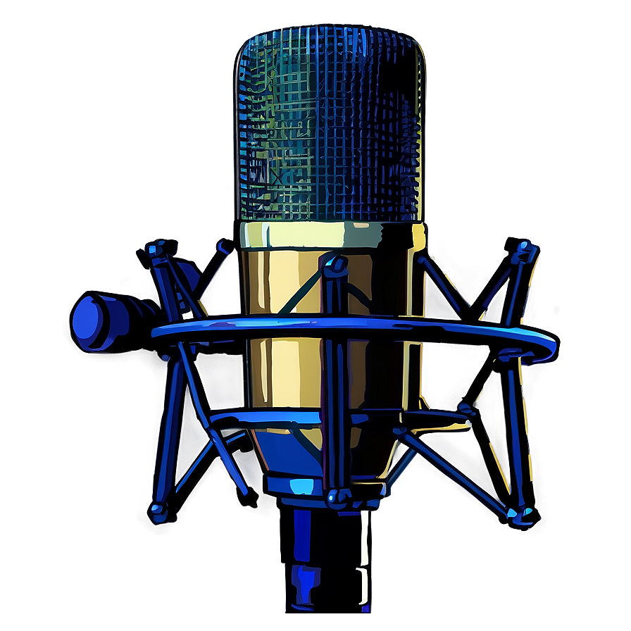 Recording Studio Microphone Setup Png 06262024 PNG