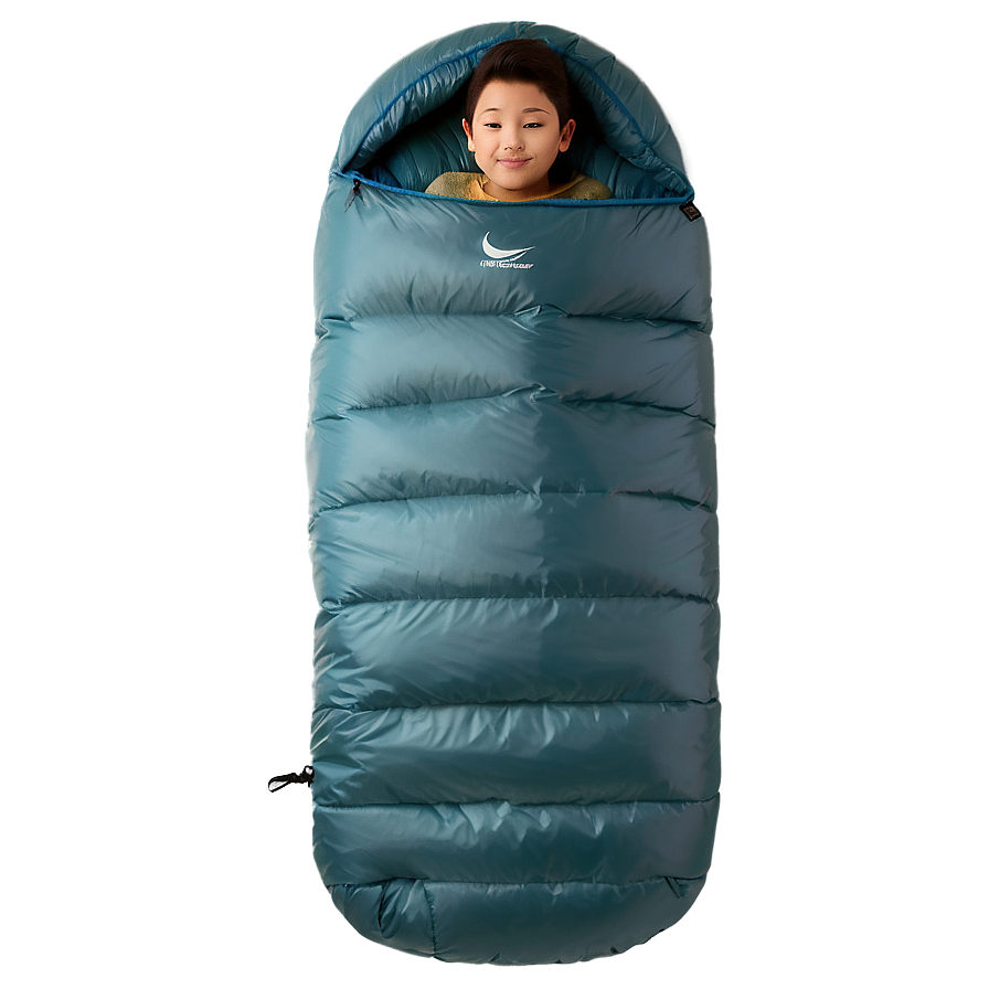 Rectangular Sleeping Bag Png 06132024 PNG