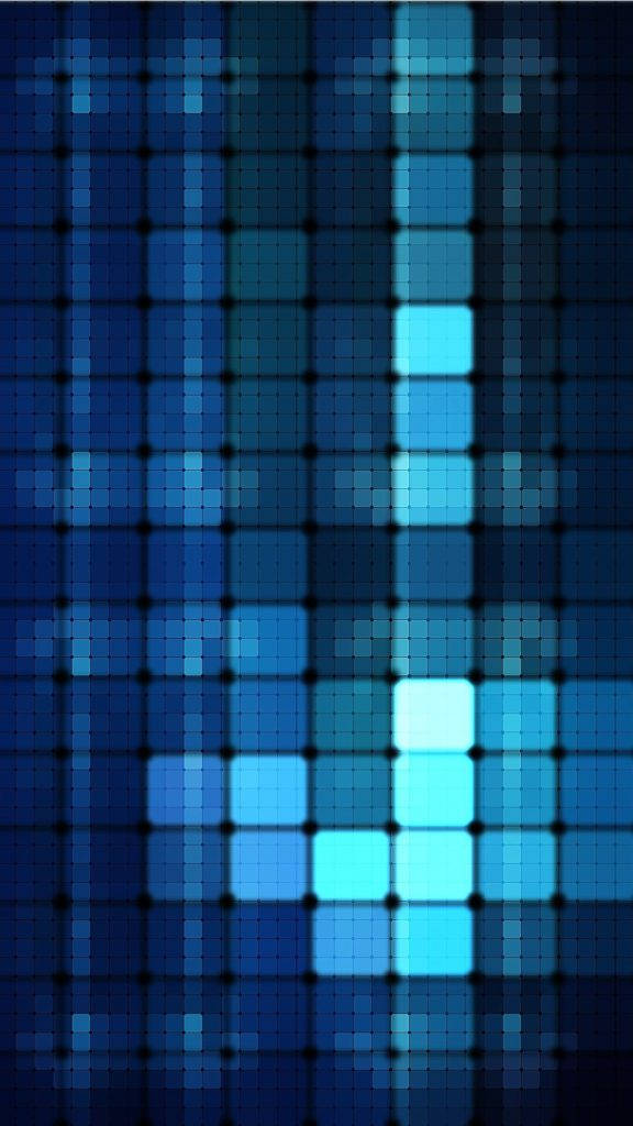 Rektangulære faner blå iPhone tapet Wallpaper