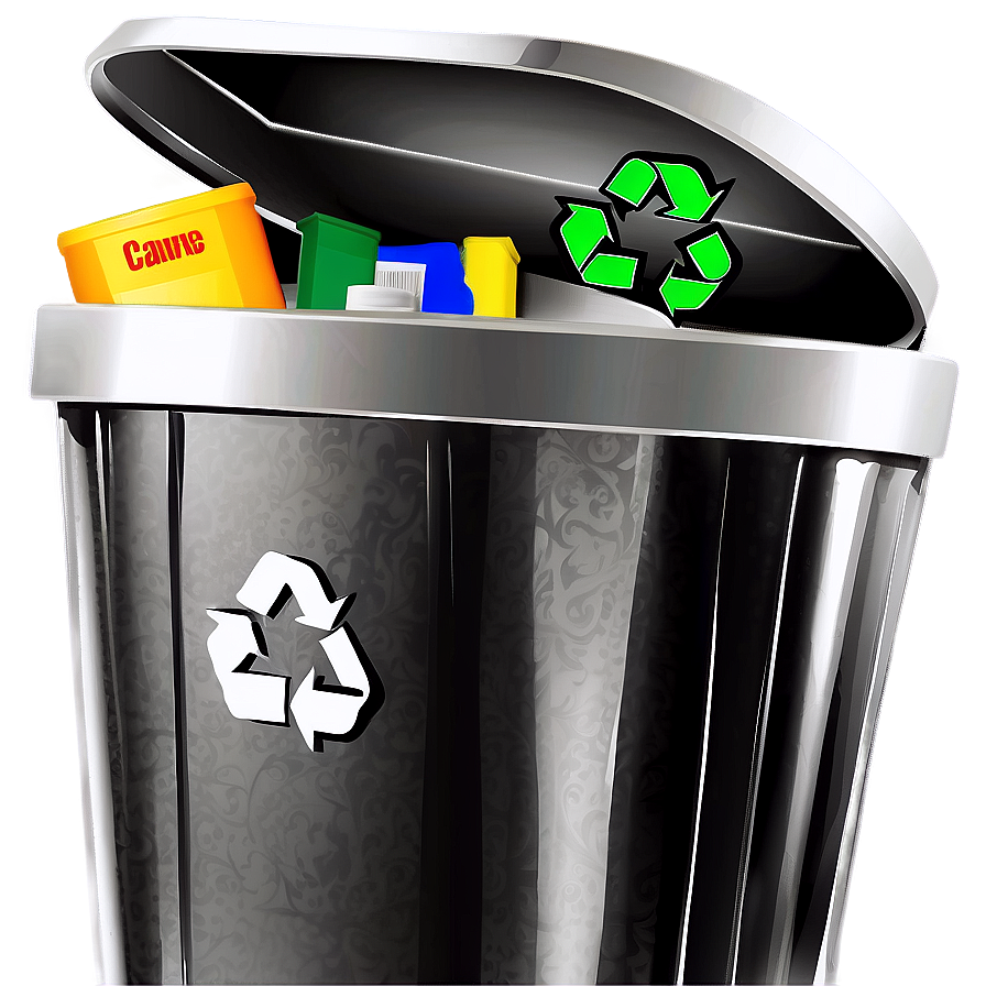 Recycle Bin Clipart Png 06132024 PNG