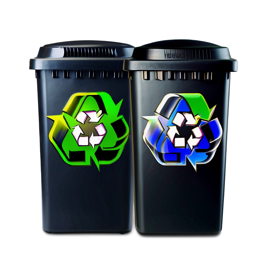 Recycle Bin Set Png Gvq85 PNG