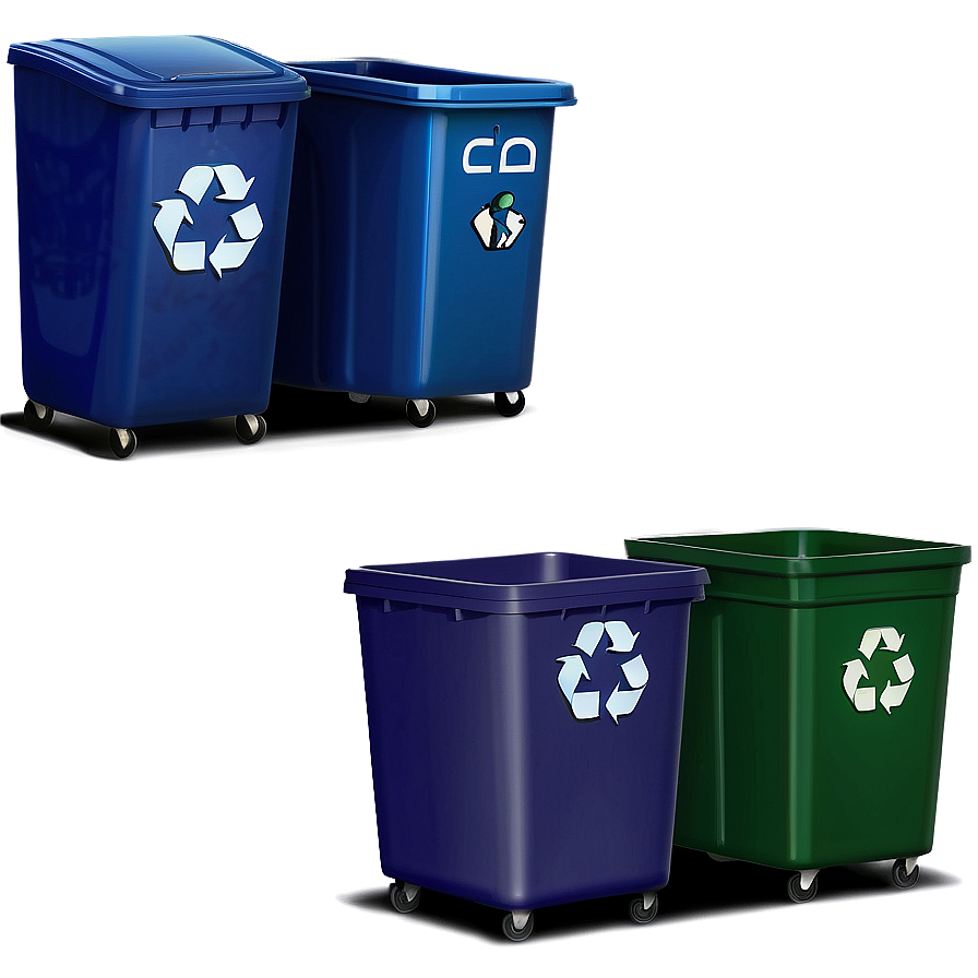 Recycle Bin Set Png Lhd PNG