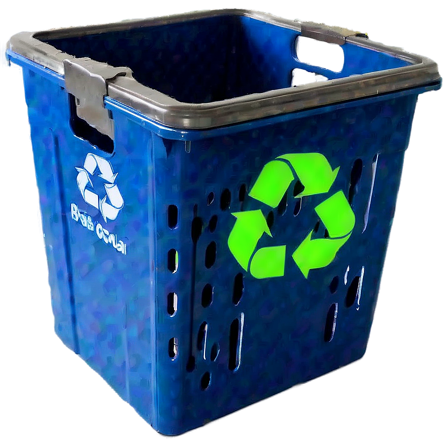 Recycle Bin With Compartments Png 06132024 PNG