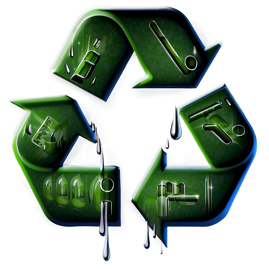 Recycle Logo Transparent Png 06252024 PNG