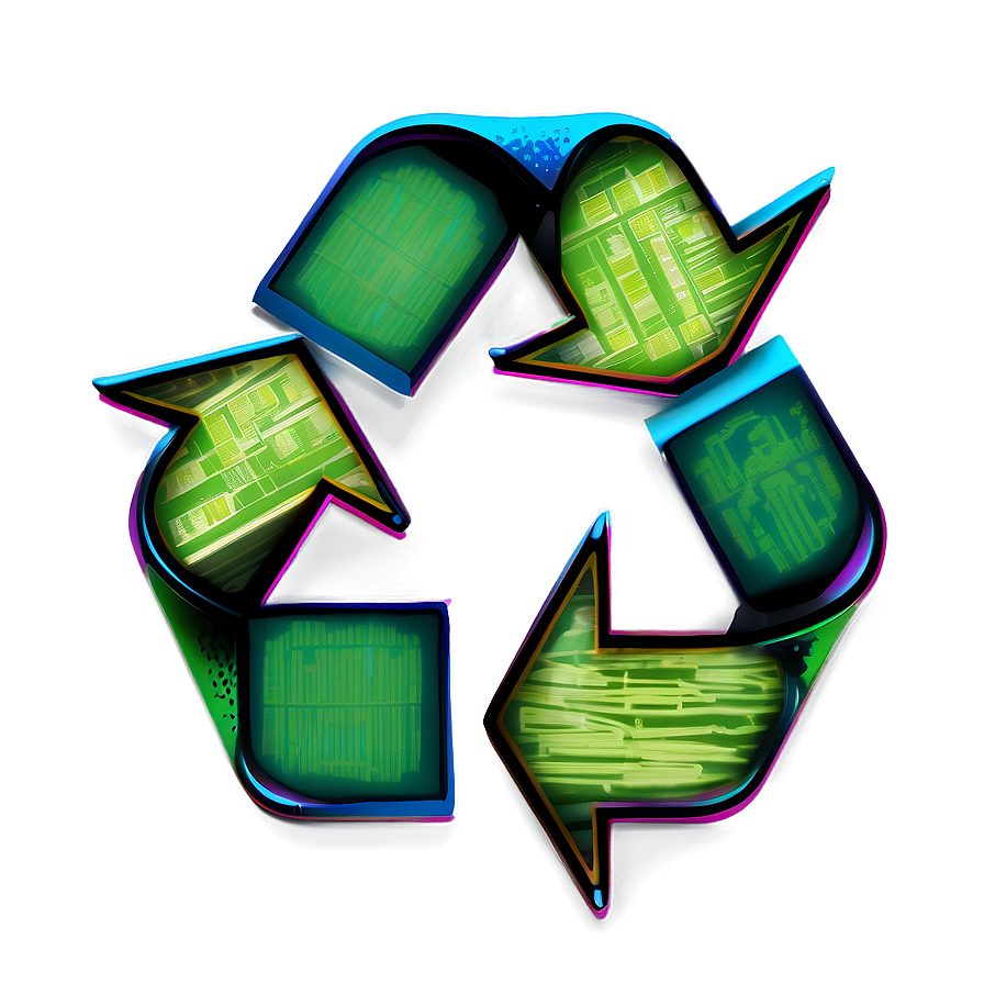 Recycle Process Infographic Png Yec PNG